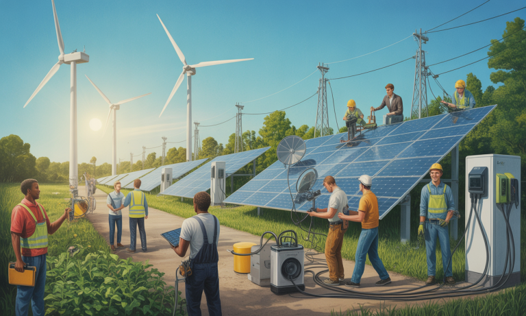 Quelles sont les opportunités pour les métiers verts liées à l’emploi et à la transition énergétique ?